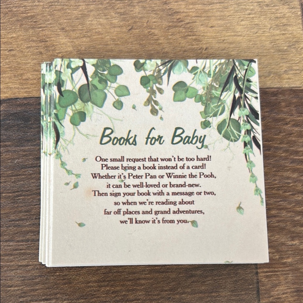 Zazzle - Books for Baby Cards